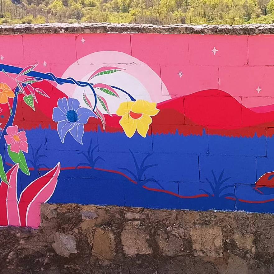 Mural rosco.art en Sabero violencia contra la mujer (4)
